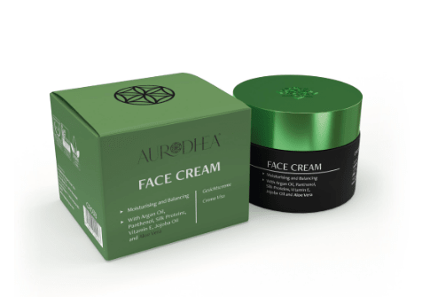 CREME DE JOUR VISAGE Aloe Vera 50 ml | Enrichie en huile d’Argan, Panthénol, Protéines de Soie, huile de Jojoba et Vita - Essencelibreparfums