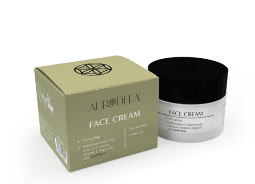 Crème visage anti-âge à la bave d’escargot 50 ml | Enrichie Acide hyaluronique, Acmella Oleracea, huile d'Argan et vitamine E - Essencelibreparfums