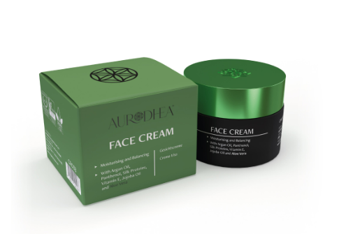 CREME DE JOUR VISAGE Aloe Vera 50 ml | Enrichie en huile d’Argan, Panthénol, Protéines de Soie, huile de Jojoba et Vita
