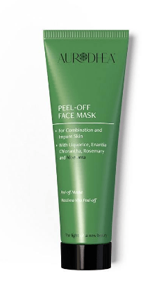 Masque visage Peel-off à l'Aloe vera - Pour les peaux mixtes et grasses 75 ml | Enrichi en Réglisse, Enanthia chlorantha et Romarin - AL11B - Essencelibreparfums