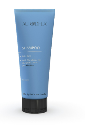 Shampoing Bébé - 200 ml | Enrichi en huile de Macadamia, extrait d'Alchémille et Aloe vera.